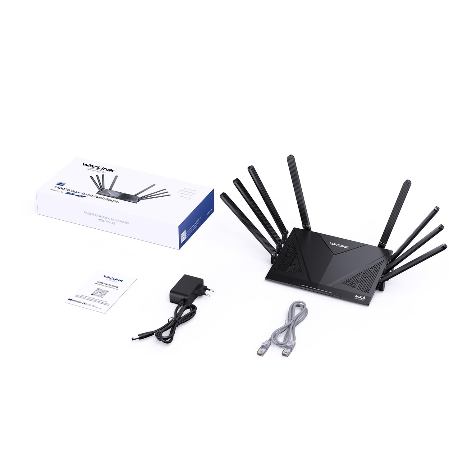 STRONG Atria Mesh Home Kit AX3000 (3er-Pack) – WiFi 6 Add-On Repeater mit Gigabit LAN