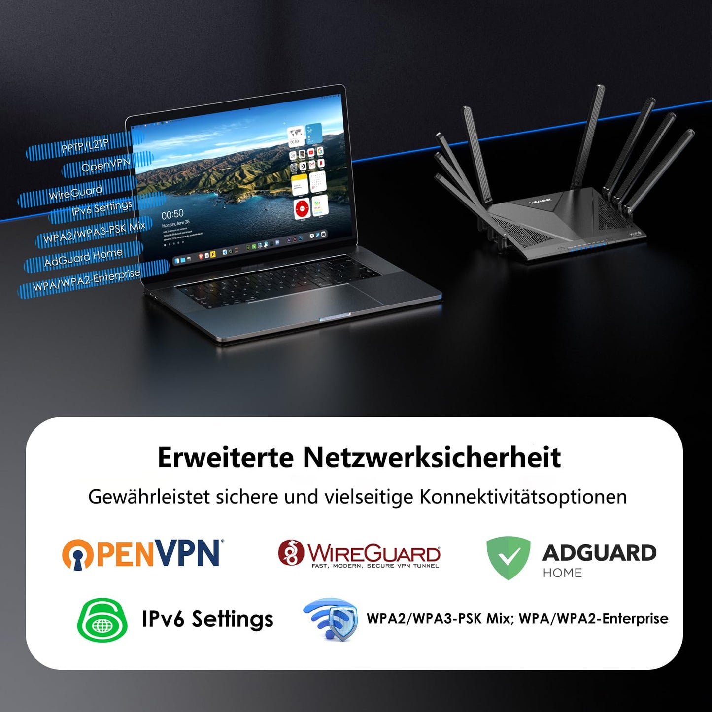 STRONG Atria Mesh Home Kit AX3000 (3er-Pack) – WiFi 6 Add-On Repeater mit Gigabit LAN