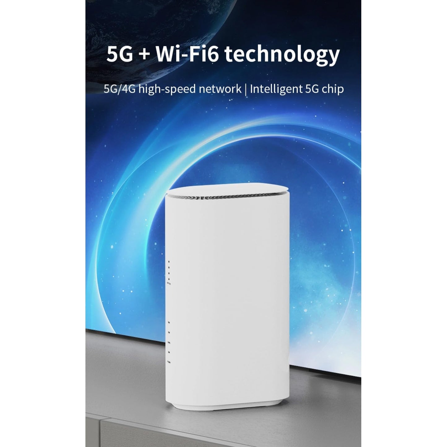 5G WiFi 6 Dual-Band Router – SIM-Slot, 8 Antennen, unterstützt bis zu 32 Benutzer