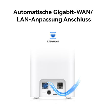 5G CPE 5s H153 WiFi 6 AX3000 Router – SIM-Support, Hochleistungsantennen, Mesh+