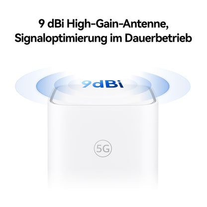 5G CPE 5s H153 WiFi 6 AX3000 Router – SIM-Support, Hochleistungsantennen, Mesh+